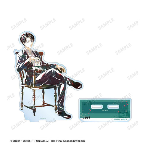 『進撃の巨人』描き下ろし リヴァイ ティータイムver. Ani-Art BIGアクリルスタンド【202512再販】