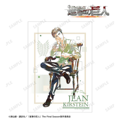 『進撃の巨人』描き下ろし ジャン ティータイムver. Ani-Art A3マット加工ポスター【202608再販】
