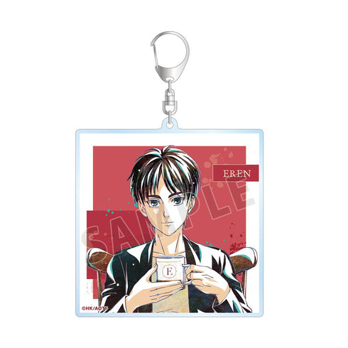 『進撃の巨人』描き下ろし エレン ティータイムver. Ani-Art BIGアクリルキーホルダー【202512再販】
