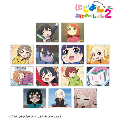 『にじよん あにめーしょん2』トレーディング場面写アクリルカード(単位/BOX)