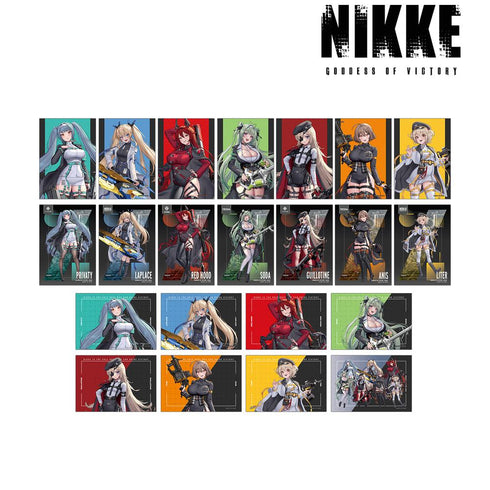 『勝利の女神:NIKKE』LOVECACAOさんイラスト タクティカルファッションver. トレーディングブロマイド2枚セット(単位/BOX)【202511再販】