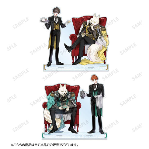 『カドル ‐獣人オメガバース‐』羽純ハナ先生 描き下ろし ベリル&シャイア ティータイムver. BIGアクリルスタンド