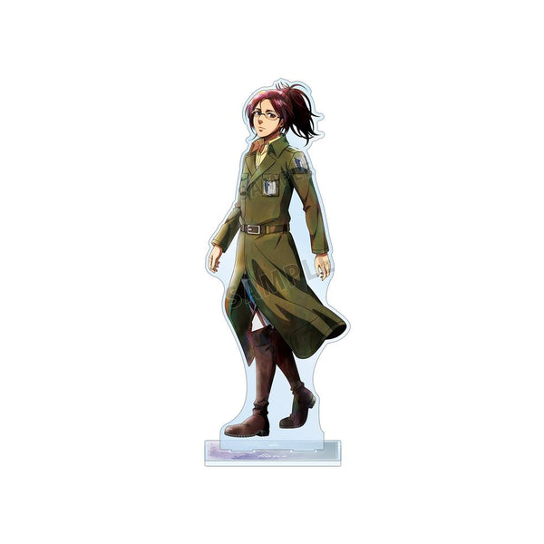 『進撃の巨人』描き下ろし ハンジ 冬の歩み・着彩ver. 特大アクリルスタンド【202601再販】