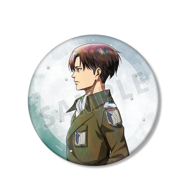 『進撃の巨人』描き下ろし リヴァイ 冬の歩みver. BIG缶バッジ【202601再販】