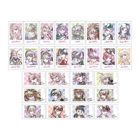『ニューダンガンロンパV3 みんなのコロシアイ新学期』トレーディング Ani-Art 第1弾&第2弾 インスタント風イラストカード2枚セット(単位/BOX)