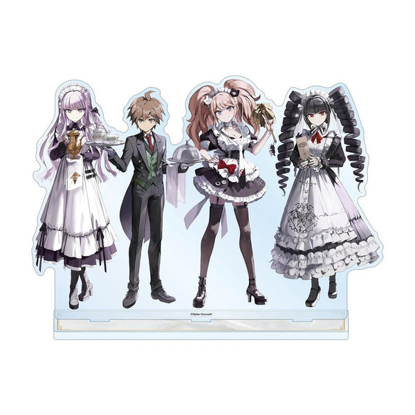 《弹丸论破系列》緜绘制 苗木诚&雾切响子&塞雷斯蒂娅·鲁登贝格&江之岛盾子 女仆&男仆版 BIG亚克力立牌【202608再版】
