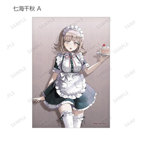 『ダンガンロンパシリーズ』緜さんイラスト メイド&執事ver. トレーディングブロマイド3枚セット(単位/BOX)