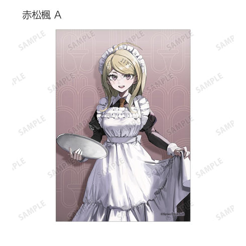 『ダンガンロンパシリーズ』緜さんイラスト メイド&執事ver. トレーディングブロマイド3枚セット(単位/BOX)