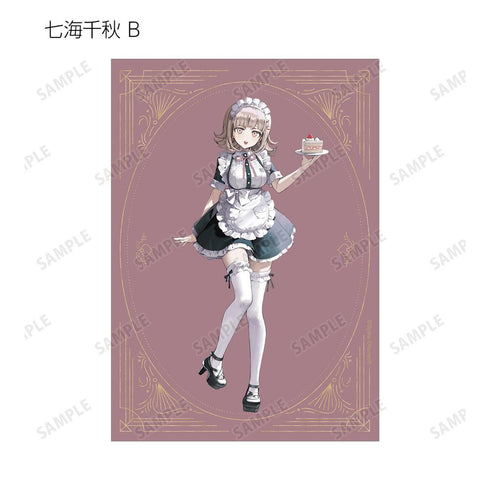 『ダンガンロンパシリーズ』緜さんイラスト メイド&執事ver. トレーディングブロマイド3枚セット(単位/BOX)