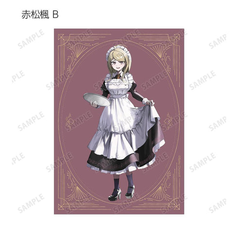 『ダンガンロンパシリーズ』緜さんイラスト メイド&執事ver. トレーディングブロマイド3枚セット(単位/BOX)