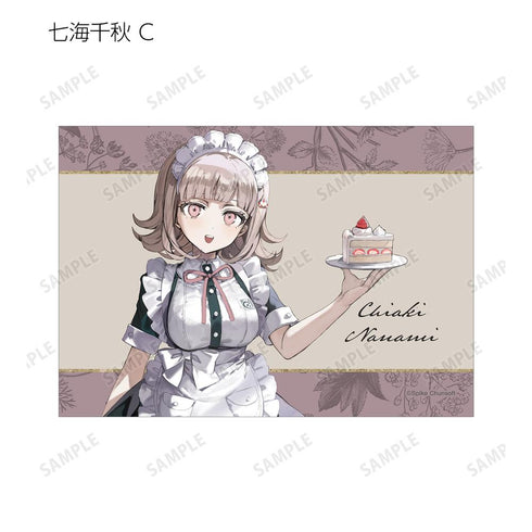 『ダンガンロンパシリーズ』緜さんイラスト メイド&執事ver. トレーディングブロマイド3枚セット(単位/BOX)