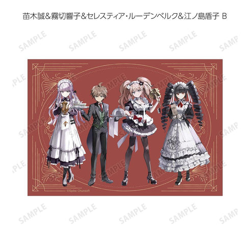 『ダンガンロンパシリーズ』緜さんイラスト メイド&執事ver. トレーディングブロマイド3枚セット(単位/BOX)