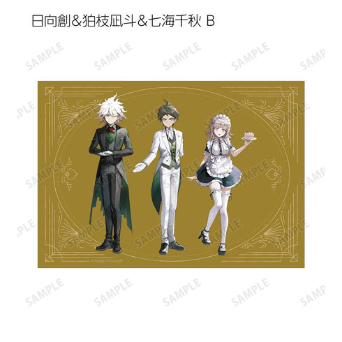 『ダンガンロンパシリーズ』緜さんイラスト メイド&執事ver. トレーディングブロマイド3枚セット(単位/BOX)
