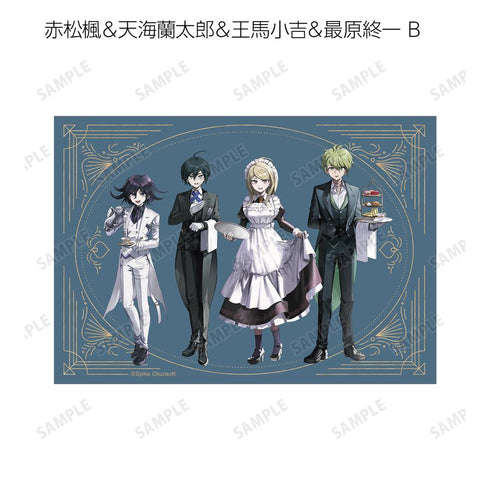 『ダンガンロンパシリーズ』緜さんイラスト メイド&執事ver. トレーディングブロマイド3枚セット(単位/BOX)