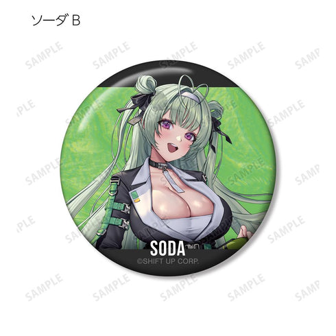 『勝利の女神:NIKKE』LOVECACAOさんイラスト タクティカルファッションver. トレーディング缶バッジ(単位/BOX)【202511再販】