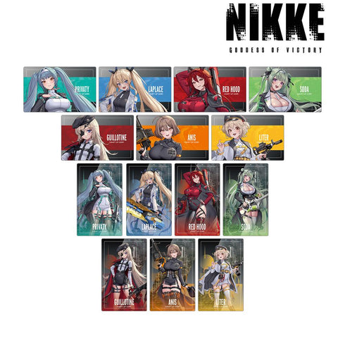 『勝利の女神:NIKKE』LOVECACAOさんイラスト タクティカルファッションver. トレーディングカードステッカー(単位/BOX)