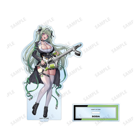 『勝利の女神:NIKKE』LOVECACAOさんイラスト ソーダ タクティカルファッションver. BIGアクリルスタンド【202511再販】