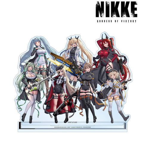 『勝利の女神:NIKKE』LOVECACAOさんイラスト 集合 タクティカルファッションver. BIGアクリルスタンド