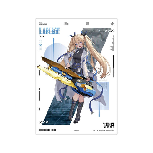 『勝利の女神:NIKKE』LOVECACAOさんイラスト ラプラス タクティカルファッションver. A3マット加工ポスター