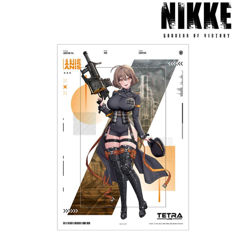 『勝利の女神:NIKKE』LOVECACAOさんイラスト アニス タクティカルファッションver. A3マット加工ポスター