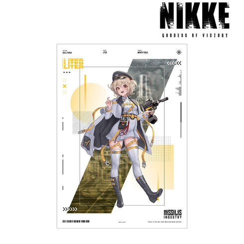 『勝利の女神:NIKKE』LOVECACAOさんイラスト リター タクティカルファッションver. A3マット加工ポスター【202511再販】