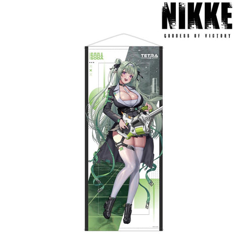 『勝利の女神:NIKKE』LOVECACAOさんイラスト ソーダ タクティカルファッションver. 等身大タペストリー