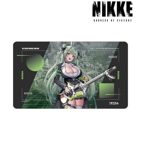 『勝利の女神:NIKKE』LOVECACAOさんイラスト ソーダ タクティカルファッションver. マルチデスクマット