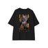 『勝利の女神:NIKKE』LOVECACAOさんイラスト アニス タクティカルファッションver. BIGシルエットTシャツユニセックス
