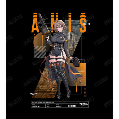 『勝利の女神:NIKKE』LOVECACAOさんイラスト アニス タクティカルファッションver. BIGシルエットTシャツユニセックス【202511再販】