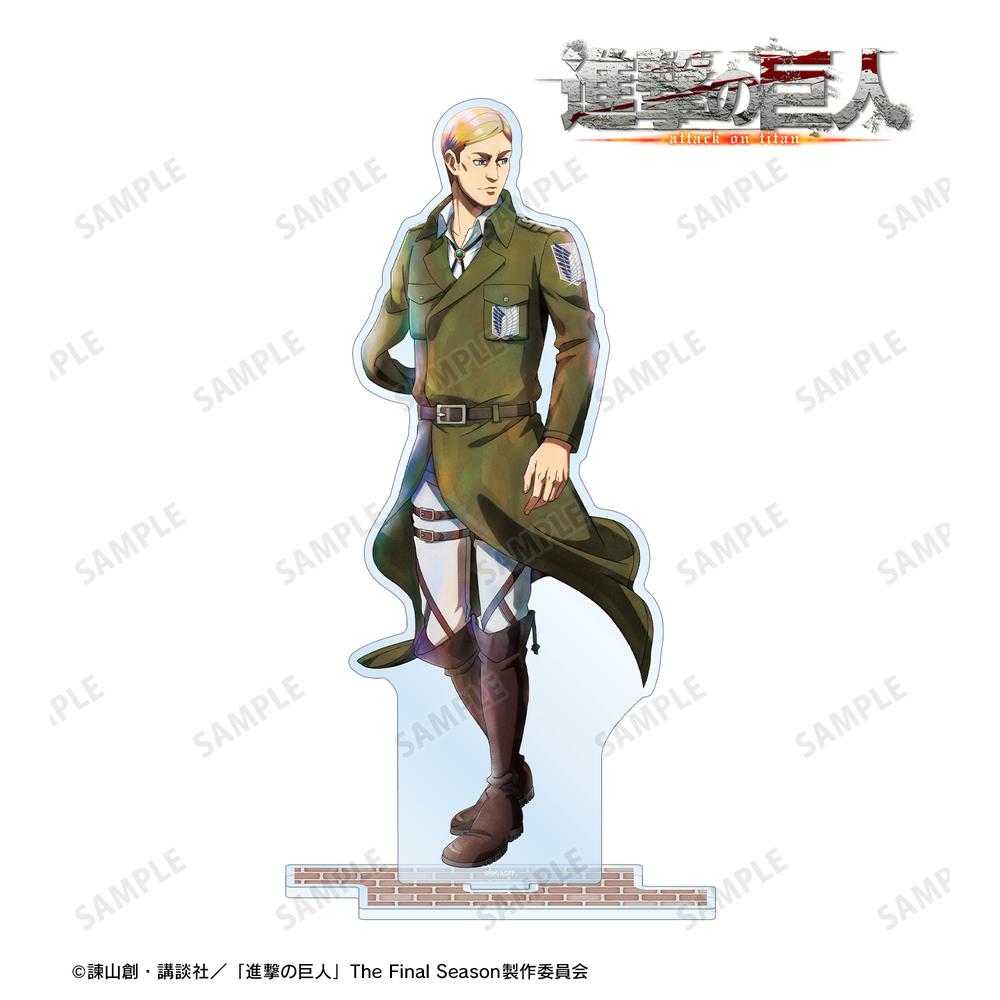進撃の巨人　冬の歩み　エルヴィン 進撃の巨人描き下ろし エルヴィン 冬の歩みver. アクリルカード2