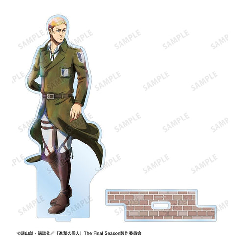 『進撃の巨人』描き下ろし エルヴィン 冬の歩み・着彩ver. BIGアクリルスタンド【202602再販】