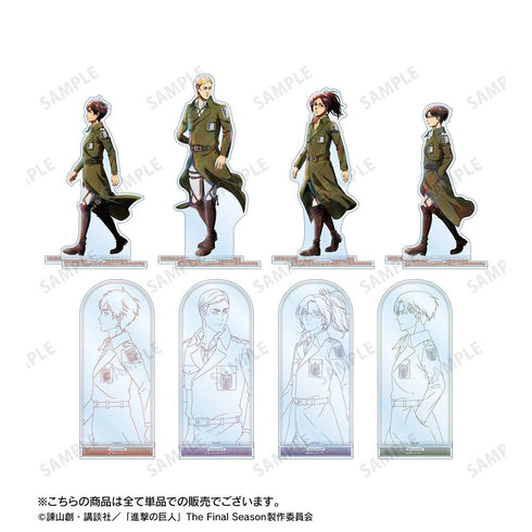 『進撃の巨人』描き下ろし エルヴィン 冬の歩み・着彩ver. BIGアクリルスタンド【202602再販】