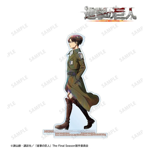 『進撃の巨人』描き下ろし リヴァイ 冬の歩み・着彩ver. BIGアクリルスタンド【202602再販】