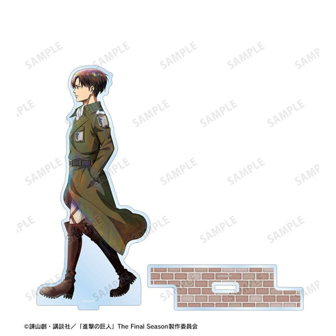 『進撃の巨人』描き下ろし リヴァイ 冬の歩み・着彩ver. BIGアクリルスタンド【202602再販】