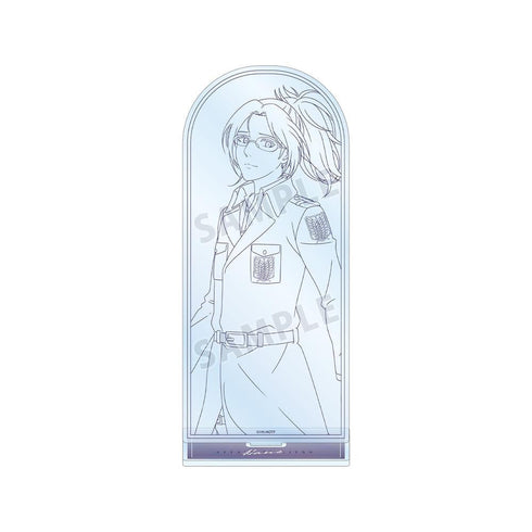 『進撃の巨人』描き下ろし ハンジ 冬の歩み・線画ver. BIGアクリルスタンド【202602再販】