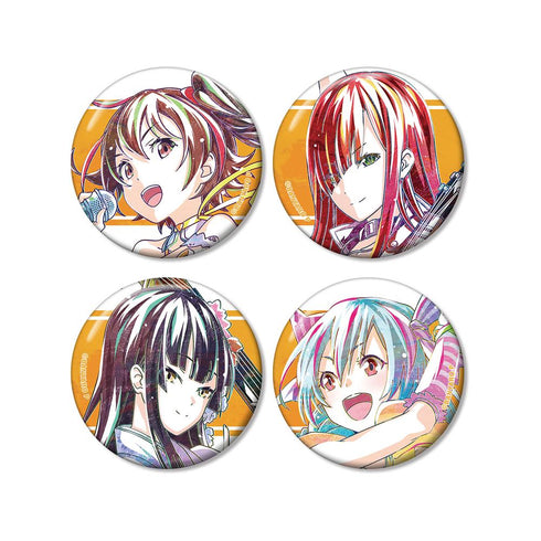 『バンドやろうぜ!』Cure2tron Ani-Art 缶バッジ4個セット