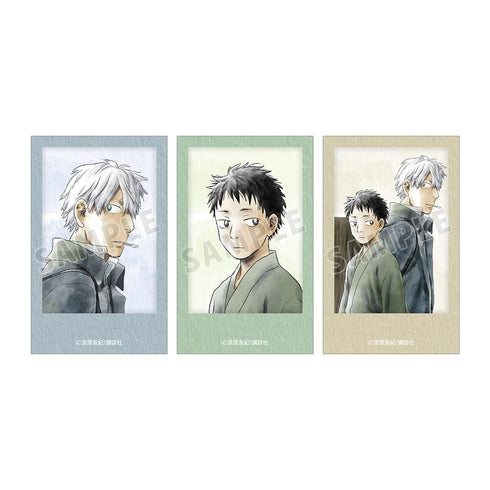 『蟲師』漆原友紀先生 描き下ろし ギンコ 過去と現在ver. イラストカード3枚セット