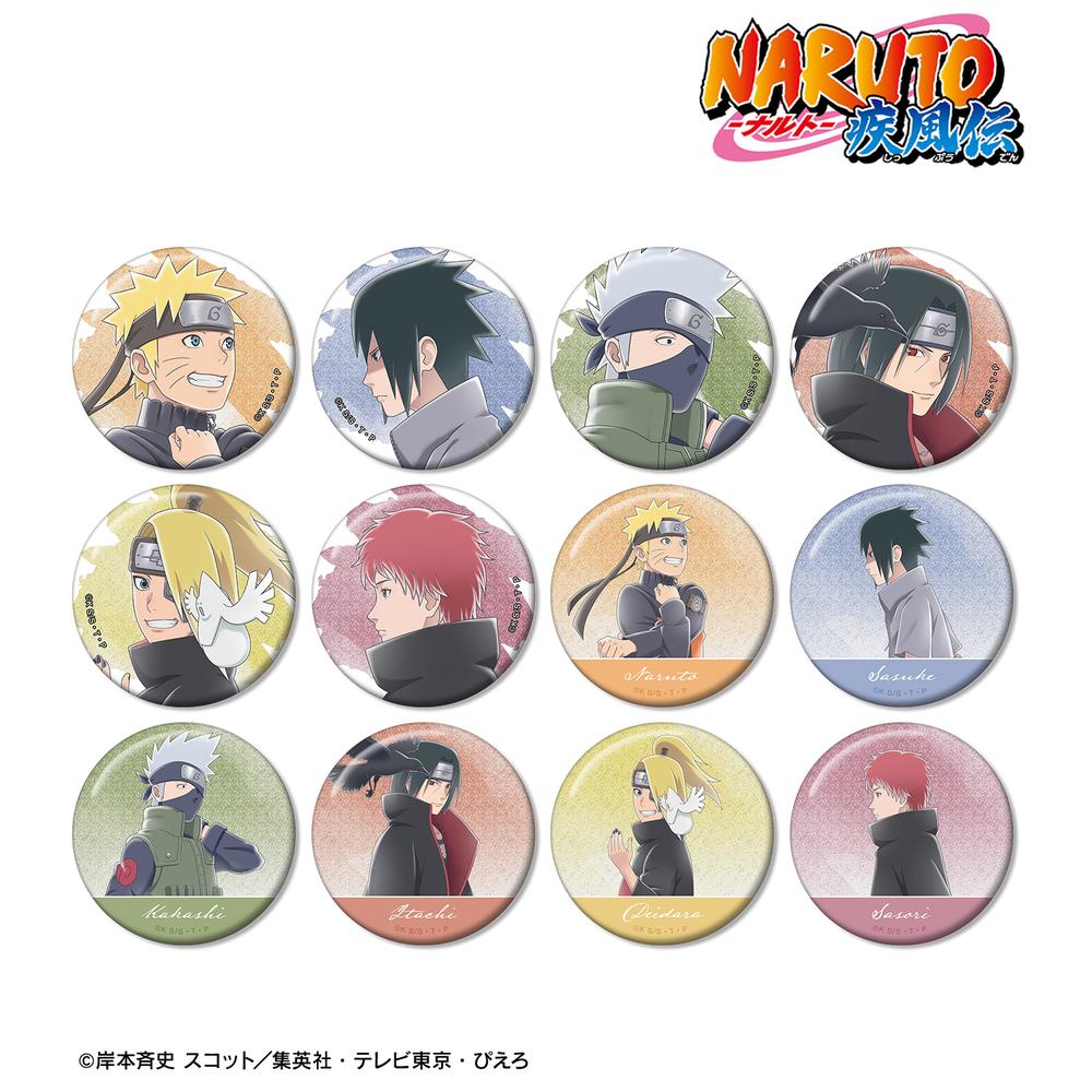 ナルト　缶バッジ 缶バッジ「NARUTO－ナルト－ 疾風伝」07/ブラインド(8種)(グラフ