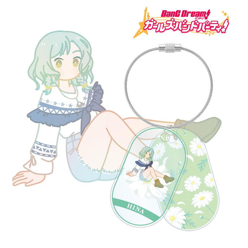『バンドリ! ガールズバンドパーティ!』氷川 日菜 Botania 2連ワイヤーアクリルキーホルダー