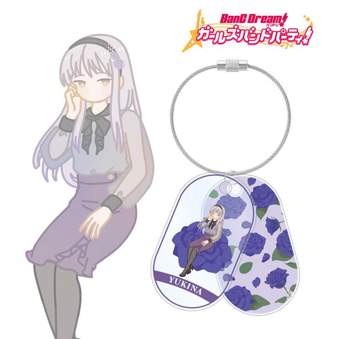 『バンドリ! ガールズバンドパーティ!』湊 友希那 Botania 2連ワイヤーアクリルキーホルダー【202511再販】