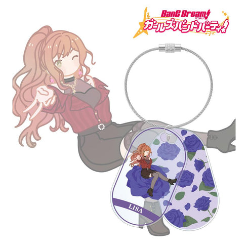 『バンドリ! ガールズバンドパーティ!』今井 リサ Botania 2連ワイヤーアクリルキーホルダー【202511再販】