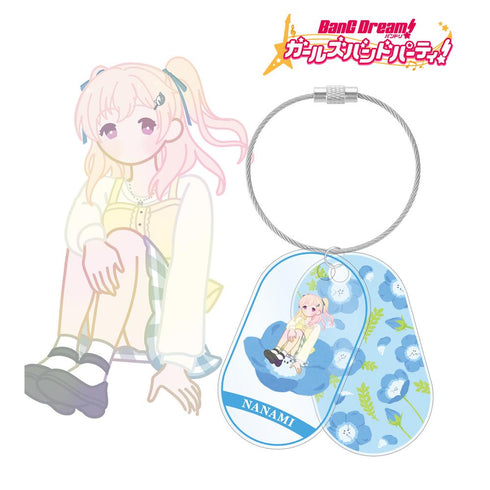 『バンドリ! ガールズバンドパーティ!』広町 七深 Botania 2連ワイヤーアクリルキーホルダー