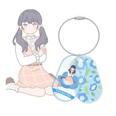 『バンドリ! ガールズバンドパーティ!』二葉 つくし Botania 2連ワイヤーアクリルキーホルダー