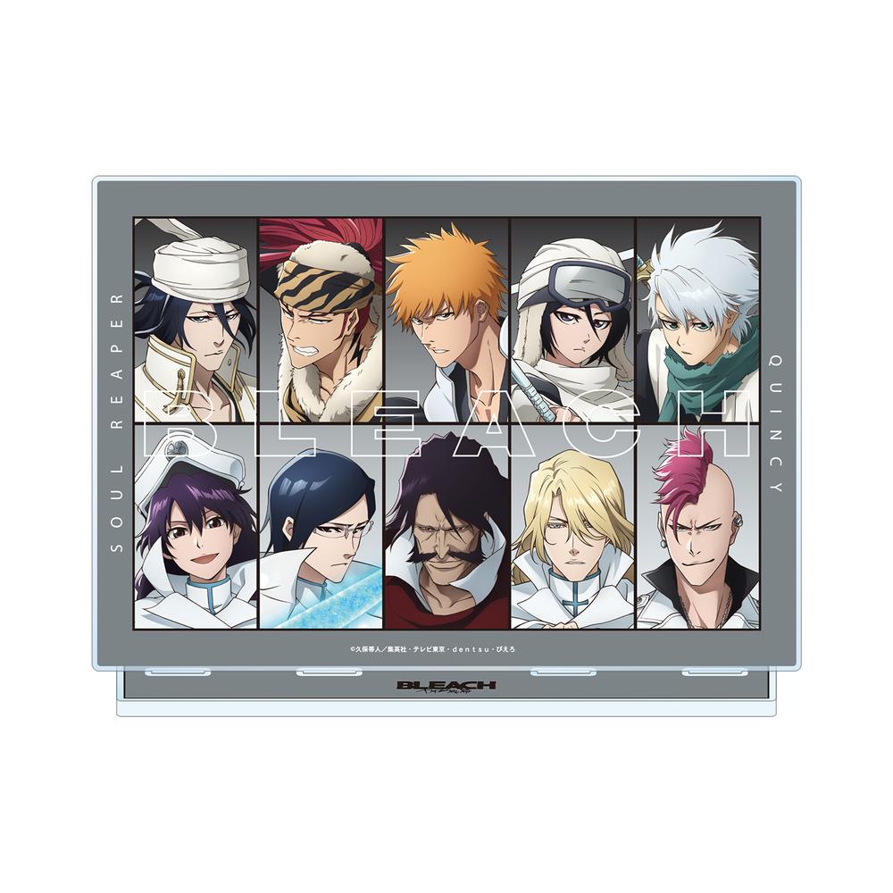 BLEACH アクリルスタンド　ブリーチ　朽木白哉　ルキア　斑目一角　弓親 BLEACH アクリルスタンド ブリーチ 朽木白哉 ルキア 斑目一角 弓