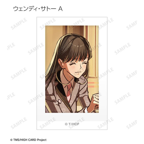 『HIGH CARD』トレーディングエンディングイラストインスタントカメラ風イラストカード(単位/BOX)