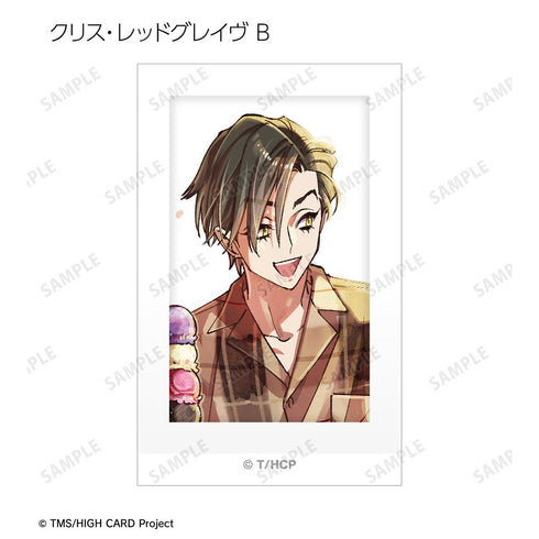 『HIGH CARD』トレーディングエンディングイラストインスタントカメラ風イラストカード(単位/BOX)