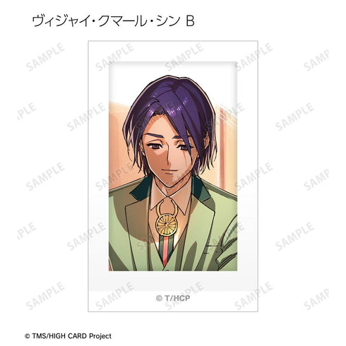 『HIGH CARD』トレーディングエンディングイラストインスタントカメラ風イラストカード(単位/BOX)