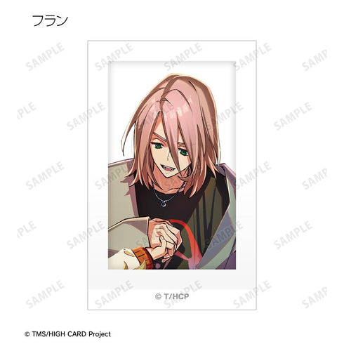 『HIGH CARD』トレーディングエンディングイラストインスタントカメラ風イラストカード(単位/BOX)