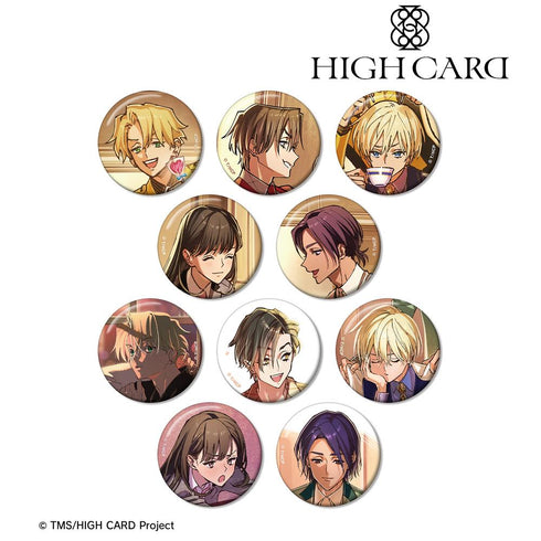 『HIGH CARD』トレーディングエンディングイラスト缶バッジ(単位/BOX)