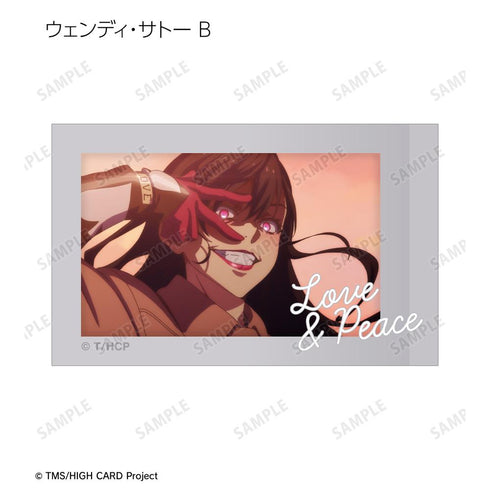 『HIGH CARD』トレーディング場面写インスタントカメラ風イラストカード(単位/BOX)